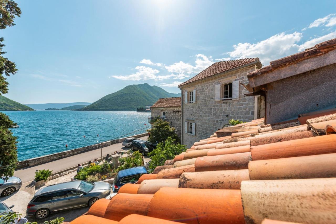 Charming Bohemian House In Perast Villa Dış mekan fotoğraf