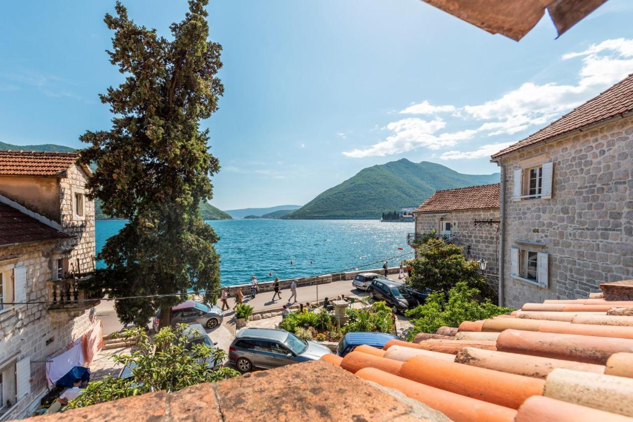 Charming Bohemian House In Perast Villa Dış mekan fotoğraf